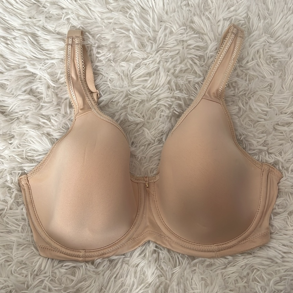 Wacoal Nude Basic Beauty Spacer Underwire T-Shirt Bra Size 32DDD - Picture 2 of 6